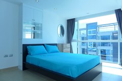 Condominium for rent Pattaya showing the bedroom 