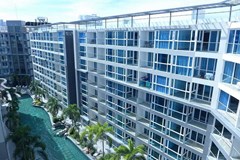 Condominium for rent Pattaya showing the building 