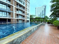 Condominium for Rent Pattaya showing the communal pool  