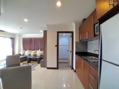 Condominium for rent Pattaya showing the kitchen