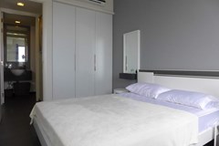 Condominium for Rent Pattaya showing the bedroom en-suite 