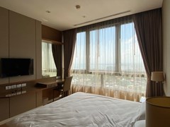 Condominium for rent Northpoint Pattaya showing the third bedroom and view 