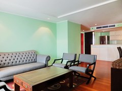Condominium for rent Northshore Pattaya showing the living area