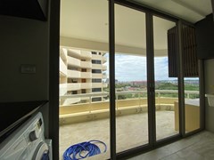 Condominium for sale Na Jomtien showing the utility area 