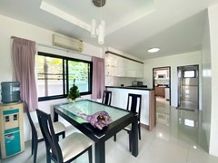 House for rent East Pattaya showing the dining area and guest bathroom 
