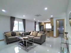 House for rent East Pattaya showing the living area and storeroom 