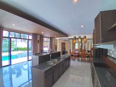 House for rent East Pattaya showing the open plan concept 