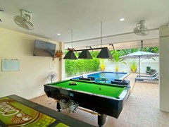 House for rent Mabprachan Pattaya showing the entertainment area 
