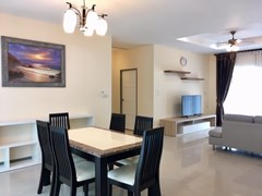 House For Rent Pattaya showing the dining and living areas 
