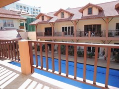 House for rent Pratumnak Hill Pattaya showing the balcony view