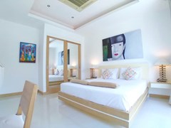 House for rent at The Vineyard Pattaya showing the third bedroom with wardrobes 