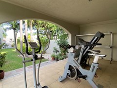 House for rent East Pattaya showing the gymnasium 