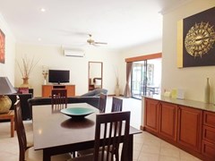 House for sale View Talay Villas Jomtien showing the dining and living areas 
