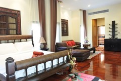 House for sale at Na Jomtien showing the master bedroom suite 