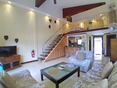 House for sale Pattaya showing the open plan living area