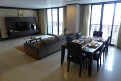 Condominium for rent Pattaya showing the large living area