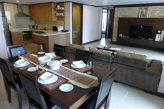 Condominium for rent Pattaya showing the open plan concept