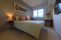 Condominium for rent UNIXX South Pattaya showing the bedroom 