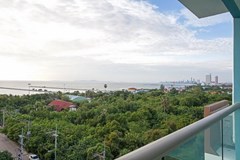 Condominium for Rent Ban Amphur showing the balcony and view 