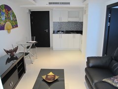 Condominium for rent Pattaya showing the open plan concept