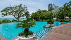 Condominium for sale The Cove Wongamat showing the communal pool