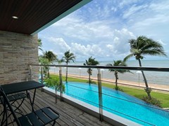 Condominium for Sale Naklua Ananya showing the balcony