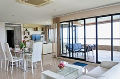 Condominium for sale Pratumnak Pattaya showing balcony living