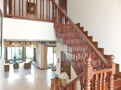 House for rent East Pattaya showing the hall and staircase 