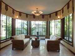 House for rent East Pattaya showing the second living area 