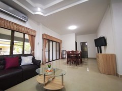 House for rent East Pattaya showing the open plan concept 