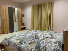 House for rent East Pattaya showing the second bedroom furniture 