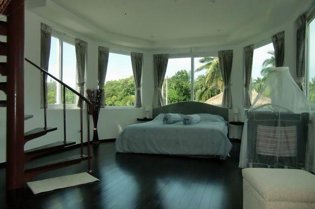 House for rent Na Jomtien showing the master bedroom House for rent Na Jomtien showing the master bedroom