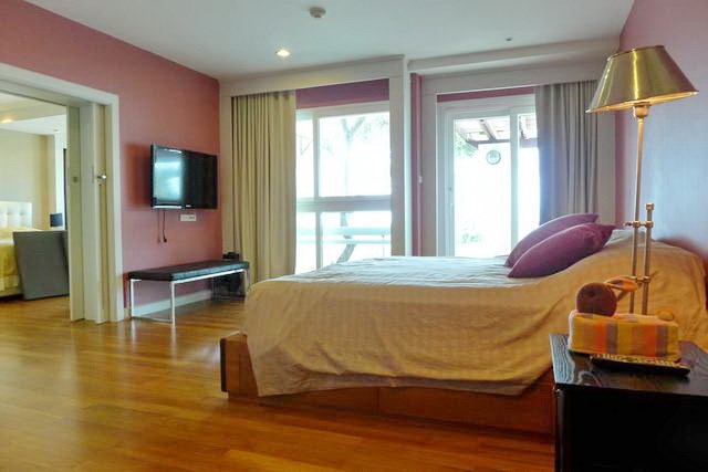 Condominium for rent Naklua showing the second bedroom 
