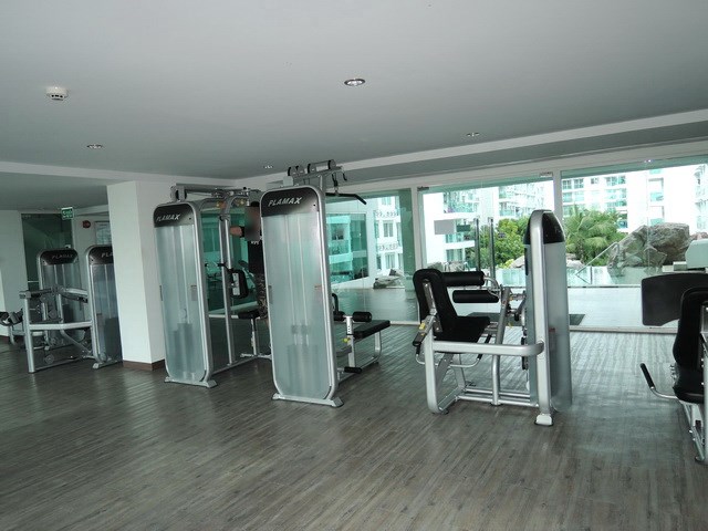 Condominium for rent in Jomtien AMAZON RESIDENCE showing the gymnasium