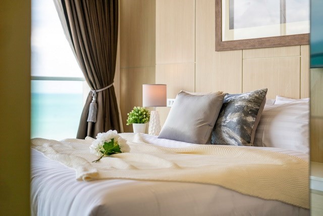 Condominium for rent Na Jomtien Pattaya showing the bedroom Condominium for rent Na Jomtien Pattaya showing the bedroom