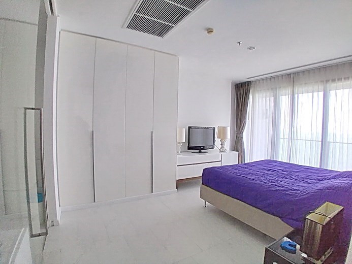 Condominium for rent Northpoint Pattaya showing the master bedroom Condominium for rent Northpoint Pattaya showing the master bedroom