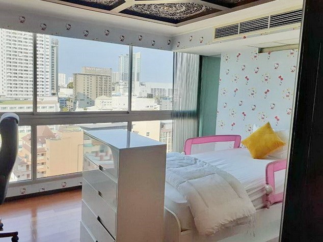 Condominium for rent in Northshore Pattaya Beach showing the second bedroom and view Condominium for rent in Northshore Pattaya Beach showing the second bedroom and view