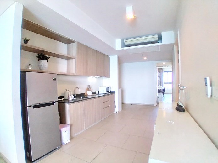 Condominium for rent Wong Amat Pattaya showing the kitchen Condominium for rent Wong Amat Pattaya showing the kitchen