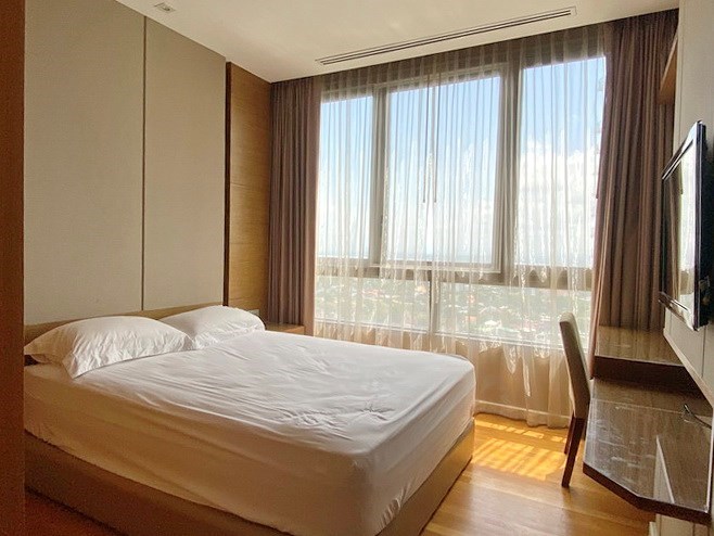 Condominium for rent Northpoint Pattaya showing the second bedroom 