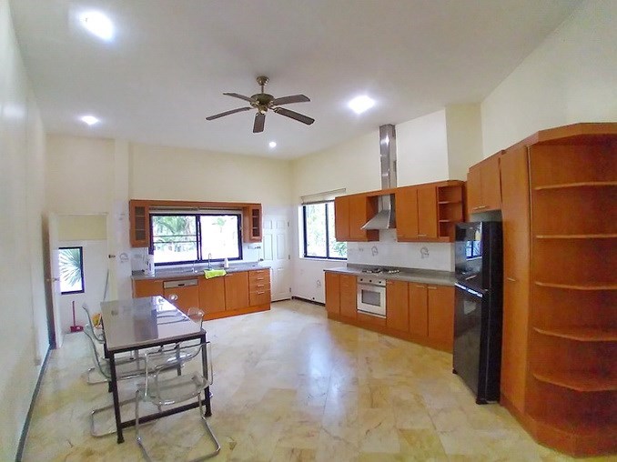 House for rent East Pattaya showing the kitchen and store room  