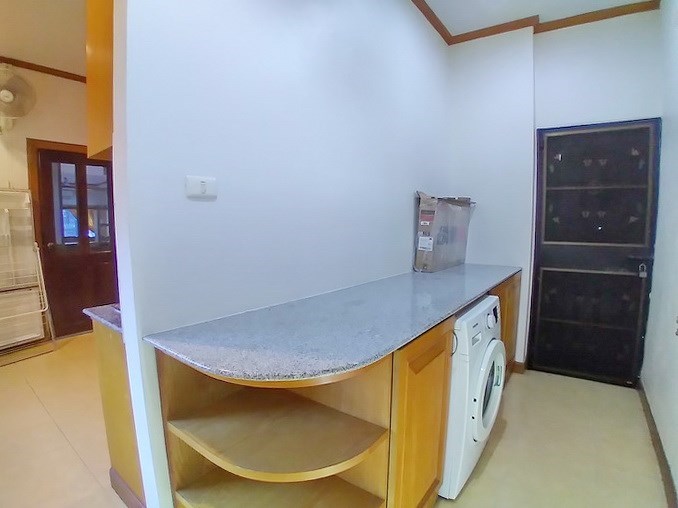 House for rent East Pattaya showing the utility area 