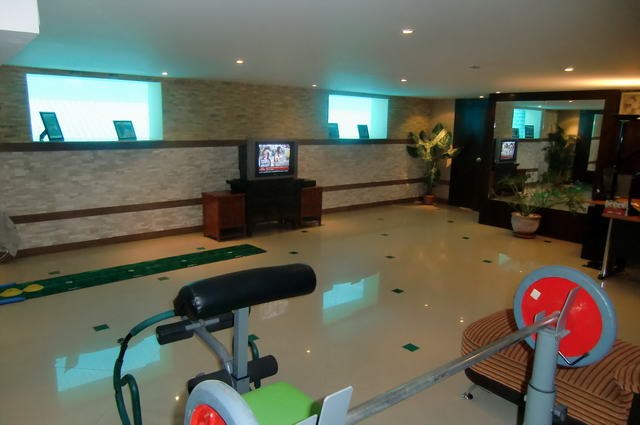 House for rent Jomtien showing the entertainment or multipurpose room