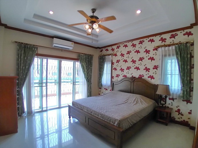 House for rent North Pattaya showing the third bedroom 