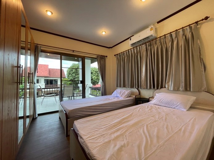 House for rent Pattaya Ban Amphur showing the second bedroom House for rent Pattaya Ban Amphur showing the second bedroom