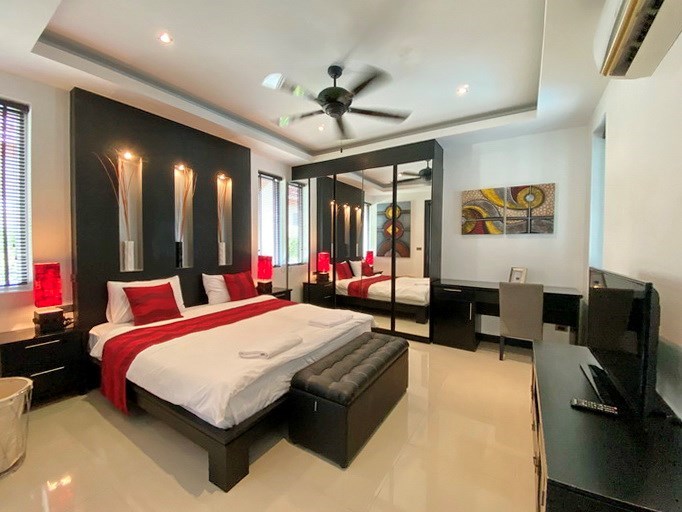 House for rent East Pattaya showing the fourth bedroom 