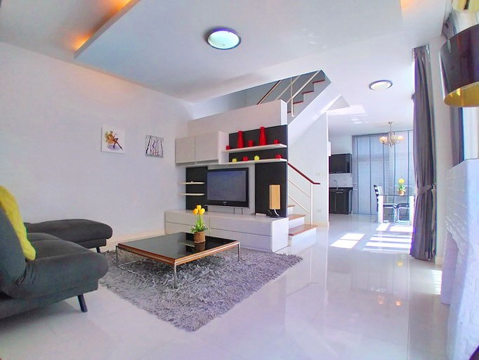 House for rent East Pattaya showing the open plan concept 