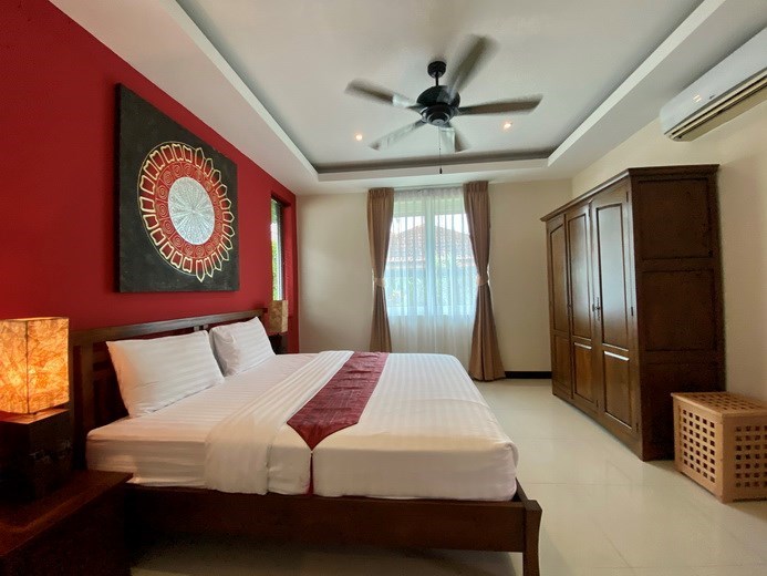 House for rent East Pattaya showing the second  bedroom 