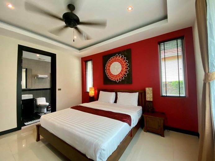 House for rent East Pattaya showing the second  bedroom suite