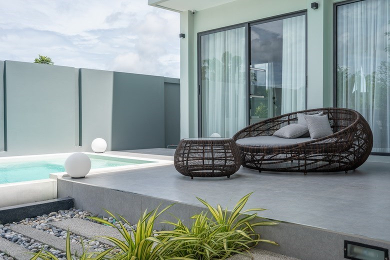 House for sale Huay Yai Pattaya showing the terrace concept House for sale Huay Yai Pattaya showing the terrace concept