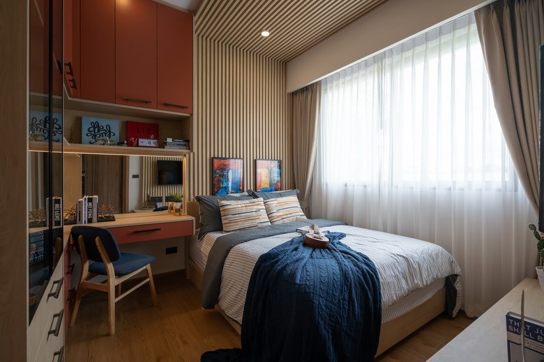 House for sale Huay Yai Pattaya showing the third bedroom concept House for sale Huay Yai Pattaya showing the third bedroom concept